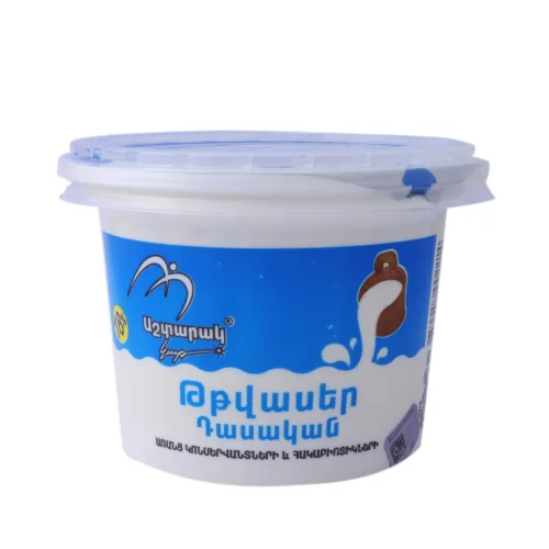 Թթվասեր «Աշտարակ կաթ» 18% 90 Գրամ