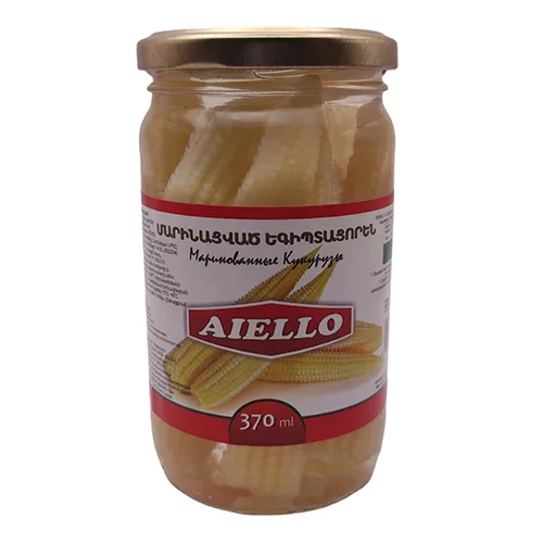Մարինացված եգիպտացորեն «Աիելո» 370 Գրամ
