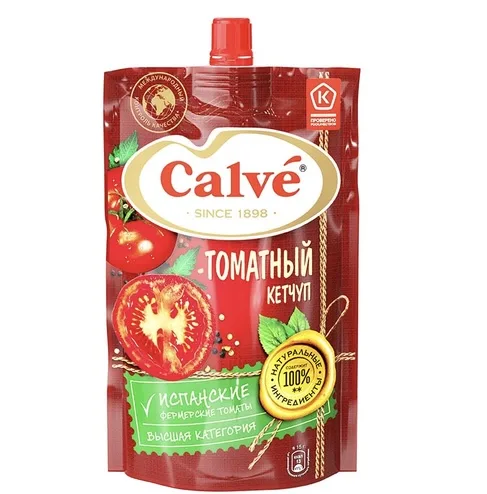 Կետչուպ  «Կալվե» լոլիկով 350 Գրամ