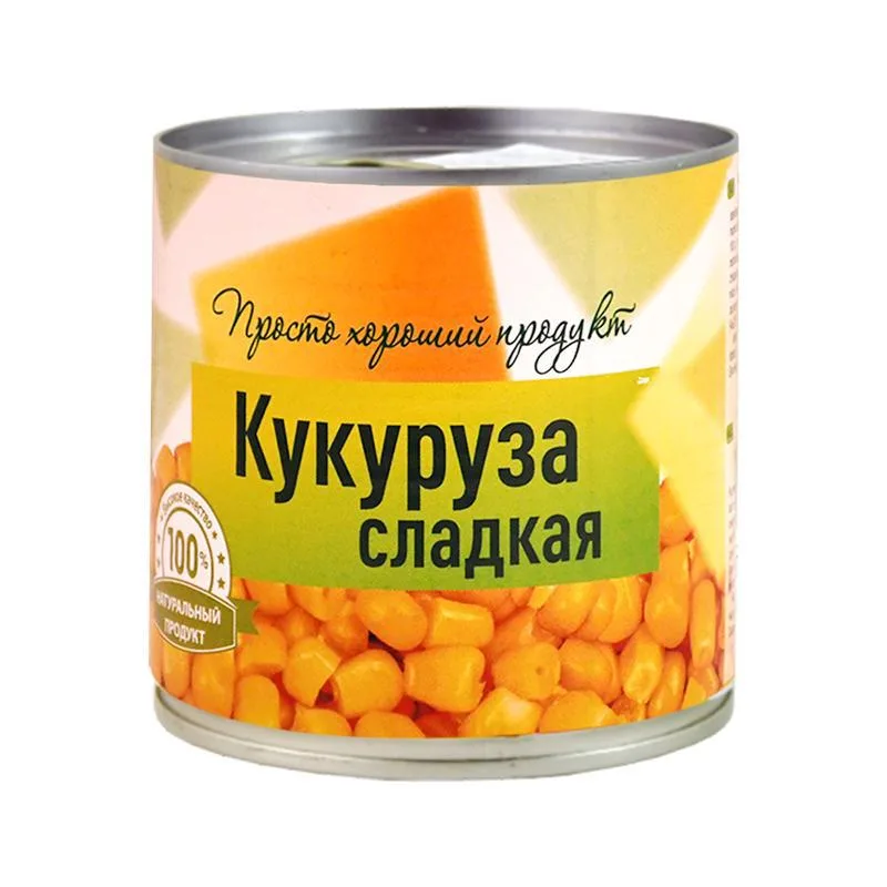 Եգիպտացորեն «Գագարինսկիյ» քաղցր 400 Գրամ