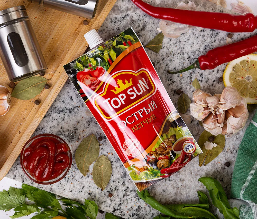 Կետչուպ «Տոպ Սան» կծու 200 Գրամ