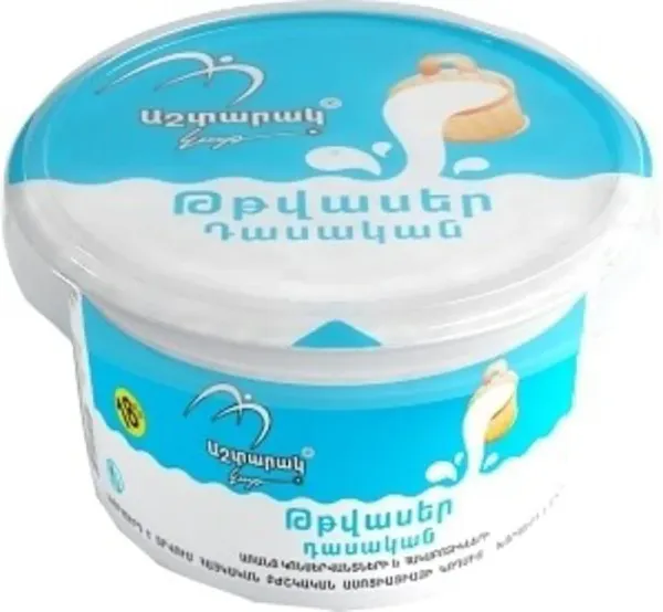 Թթվասեր «Աշտարակ կաթ» 18% 400 Gram