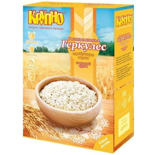 Վարսակի փաթիլներ «Կրուպնո» 400 Գրամ