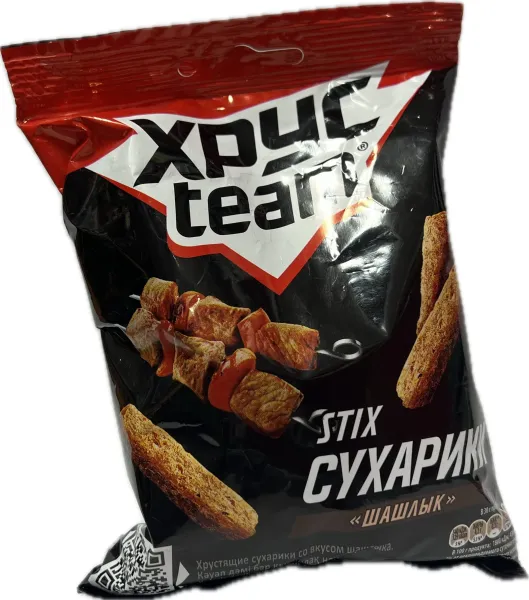 Խրթխրթան չորահացեր խորովածի համով Խրուս Տիմ 60 Գրամ